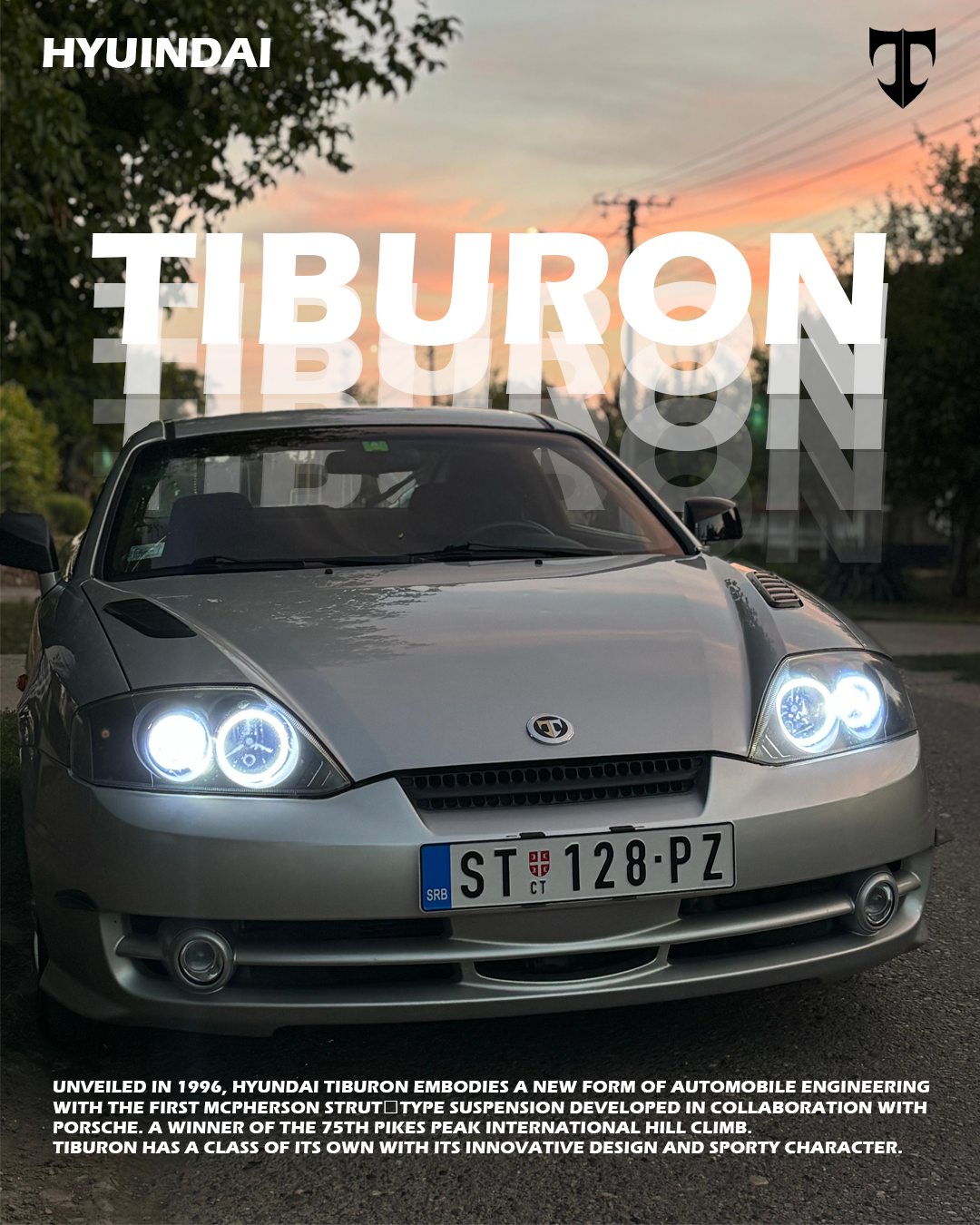 Hyundai Tiburon poster
